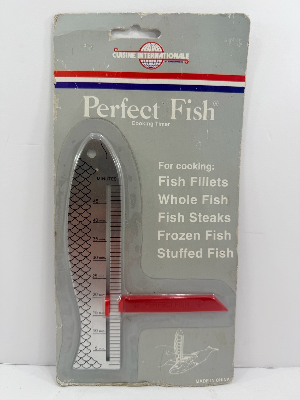 VTG 1987 Perfect Fish Cooking Timer SCI Cuisine Internationale Kitchen Implement